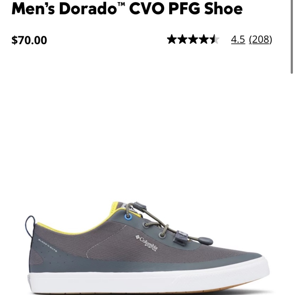 Columbia Dorado CVO PFG fishing shoes